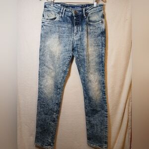 Flying  Machine Blue Label Premium Denim Jeans Size 34 Slim Tapered